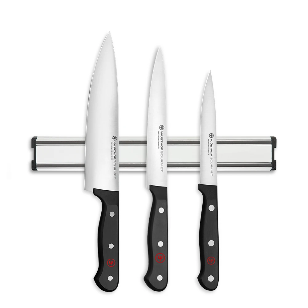 Wusthof Gourmet 3 Piece Magnetic Knife Rack Set (EXCLU30MAG) 3 Wusthof Gourmet 3 Piece Magnetic Knife Rack Set (EXCLU30MAG)