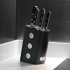Rockingham Forge Pro Black Series 6 Piece Knife Block Set (RF-9009/6B) -KITCHEN KNIVES Shop frf 9009 block lifestyle 01 compressed
