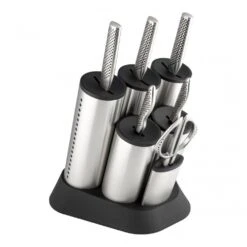Global G Series 7 Piece Engine Knife Block Set (G-2020/7B)