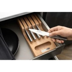 Global Hikaeme 6pc In-Drawer Knife Set (G-79658B) -KITCHEN KNIVES Shop g 79658b 5