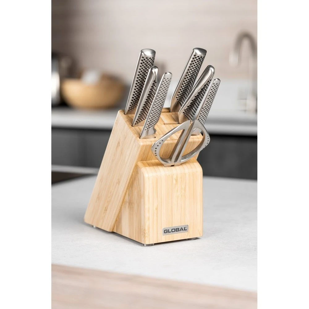 Global Takashi 8 Piece Knife Block Set (G-79668B) 4 Global Takashi 8 Piece Knife Block Set (G-79668B) - Image 2