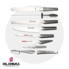 Global 35th Anniversary 10 Piece Chef's Knife Case Set