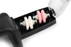 Global Ceramic Water Sharpener Silver/Black (GS-440/SS) -KITCHEN KNIVES Shop gs 440 ss 3