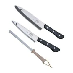 MAC Professional Series 2 Piece Set With Sharpening Steel Set (GSH-3)