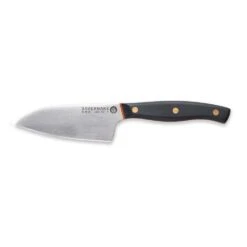 Savernake DNA GT11 11cm Bar Knife - Anthracite & Orange With Traditional Handle