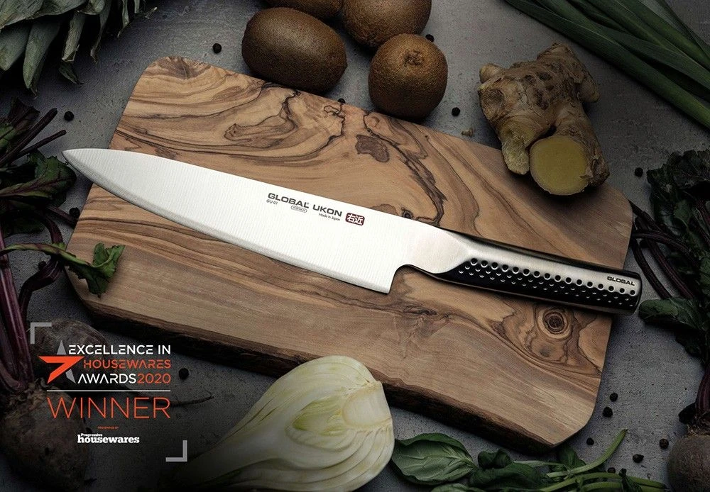 Global Ukon 21cm Carving Knife (GU-05) 9 Global Ukon 21cm Carving Knife (GU-05) - Image 7