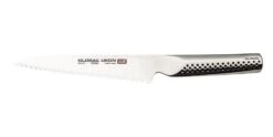 Global Ukon 13cm Scalloped Utility Knife (GUS-22)