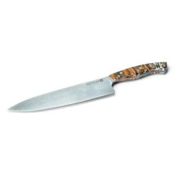Savernake DNA DC21 21cm Chef's Knife - Anthracite, Arctic & Orange With Marble Handle -KITCHEN KNIVES Shop house marble dc21 iso blade