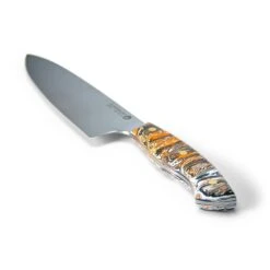 Savernake DNA DC21 21cm Chef's Knife - Anthracite, Arctic & Orange With Marble Handle -KITCHEN KNIVES Shop house marble dc21 iso handle