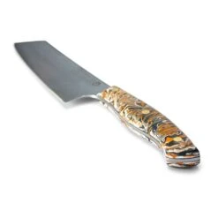 Savernake DNA GC14 14cm Nakiri - Anthracite, Arctic & Orange With Marble Handle 9 Savernake DNA GC14 14cm Nakiri - Anthracite, Arctic & Orange With Marble Handle -KITCHEN KNIVES Shop house marble gc14 iso handle