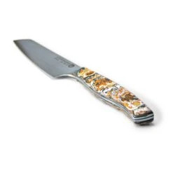 Savernake DNA NC12 12cm Utility Knife - Anthracite, Arctic & Orange With Marble Handle -KITCHEN KNIVES Shop house marble nc12 iso handle