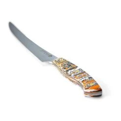 Savernake DNA PC26 26cm Carving Knife - Anthracite, Arctic & Orange With Marble Handle -KITCHEN KNIVES Shop house marble pc26 iso handle