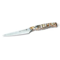 Savernake DNA SY11 11cm Large Paring Knife - Anthracite, Arctic & Orange With Marble Handle 8 Savernake DNA SY11 11cm Large Paring Knife - Anthracite, Arctic & Orange With Marble Handle -KITCHEN KNIVES Shop house marble sy11 iso blade