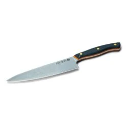 Savernake DNA CL18 18cm Chef's Knife - Anthracite & Orange With Traditional Handle -KITCHEN KNIVES Shop house trad cl18 iso blade