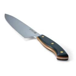 Savernake DNA DC21 21cm Chef's Knife - Anthracite & Orange With Traditional Handle -KITCHEN KNIVES Shop house trad dc21 iso handle 1