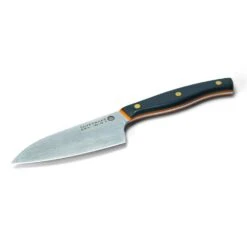 Savernake DNA GT11 11cm Bar Knife - Anthracite & Orange With Traditional Handle -KITCHEN KNIVES Shop house trad gt11 iso blade