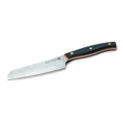 Savernake DNA NC12 12cm Utility Knife - Anthracite & Orange With Traditional Handle -KITCHEN KNIVES Shop house trad nc12 iso blade