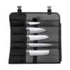Kai Shun Wasabi Black 5 Piece Knife Set (Includes Knife Bag, KAI 6710P, KAI 6715D, KAI 6716N, KAI 6716S & KAI 6721Y) -KITCHEN KNIVES Shop kai dm 0781jp67