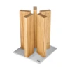 Kai Shun Kai Magnet Knife Block "Stonehenge" - Oak/Stainless Steel (KAI-STH-3 TM)