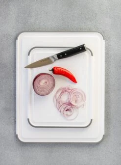 KitchenAid Classic Polypropylene Non-slip Chopping Board 20 X 25cm -KITCHEN KNIVES Shop keg701nosmga 6