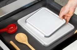 KitchenAid Classic 2pc Polypropylene Chopping Board Set, -KITCHEN KNIVES Shop keg710nosmga 5