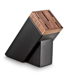 Lion Sabatier® Ideal Black Block & 5pc Knife Set (Black Handle With Stainless Steel Rivets) -KITCHEN KNIVES Shop kk 664282 1