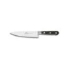 Lion Sabatier® Ideal Carbone 15cm Cook's Knife (Carbon Steel Blade With Black Handle & Brass Rivets) 2 Lion Sabatier® Ideal Carbone 15cm Cook's Knife (Carbon Steel Blade With Black Handle & Brass Rivets) -KITCHEN KNIVES Shop kk 711350