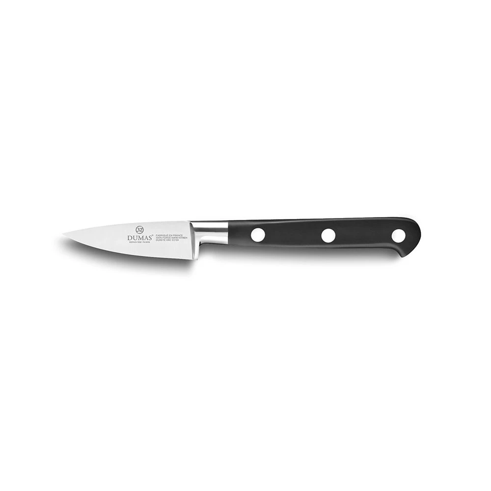 Lion Sabatier® Ideal 6cm Paring Knife (Black Handle With Stainless Steel Rivets) 3 Lion Sabatier® Ideal 6cm Paring Knife (Black Handle With Stainless Steel Rivets)
