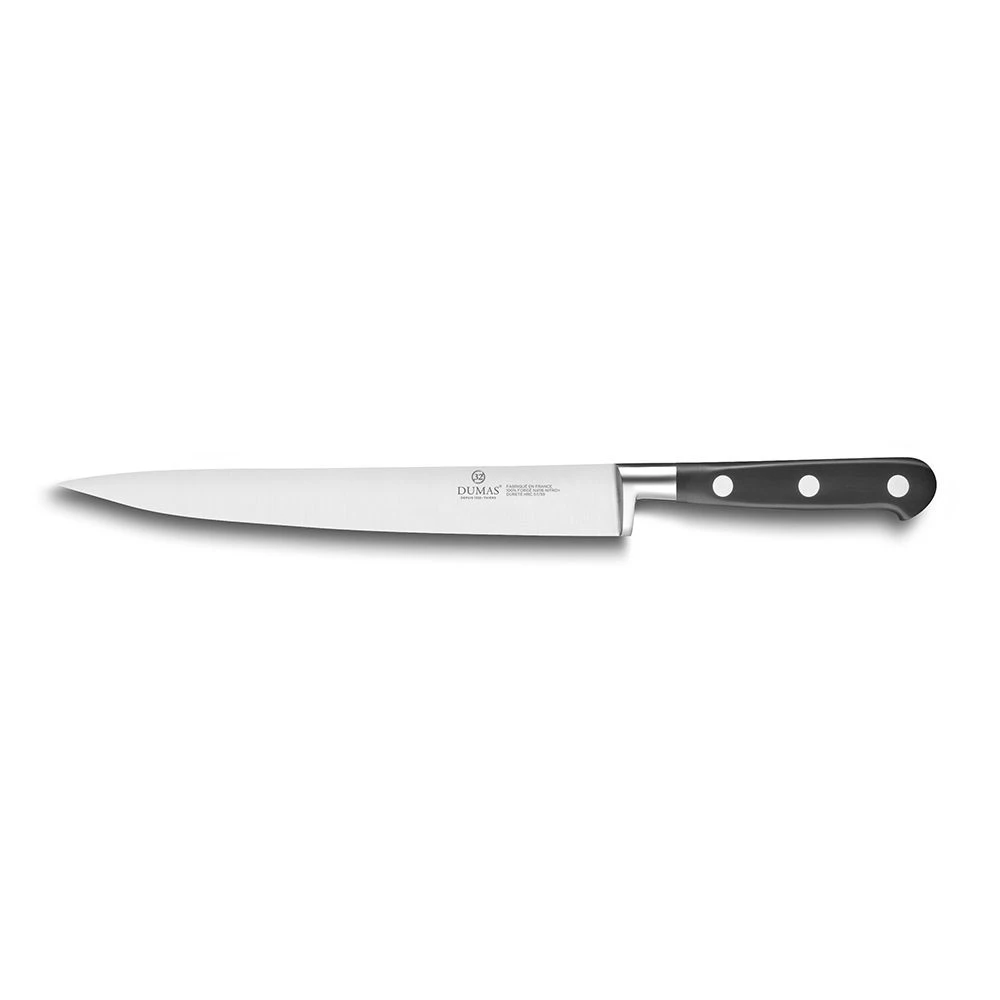 Lion Sabatier® Ideal 20cm Flexible Filleting Knife (Black Handle With Stainless Steel Rivets) 3 Lion Sabatier® Ideal 20cm Flexible Filleting Knife (Black Handle With Stainless Steel Rivets)