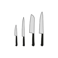 Knife Sharpening Service With DPD Delivery -KITCHEN KNIVES Shop knife sharpening 4 knives 2