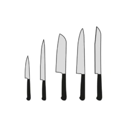 Knife Sharpening Service With DPD Delivery -KITCHEN KNIVES Shop knife sharpening 5 knives 2