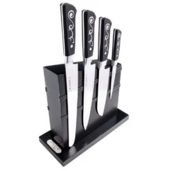 I.O.Shen 4 Piece Knife Set With Block (MT703)