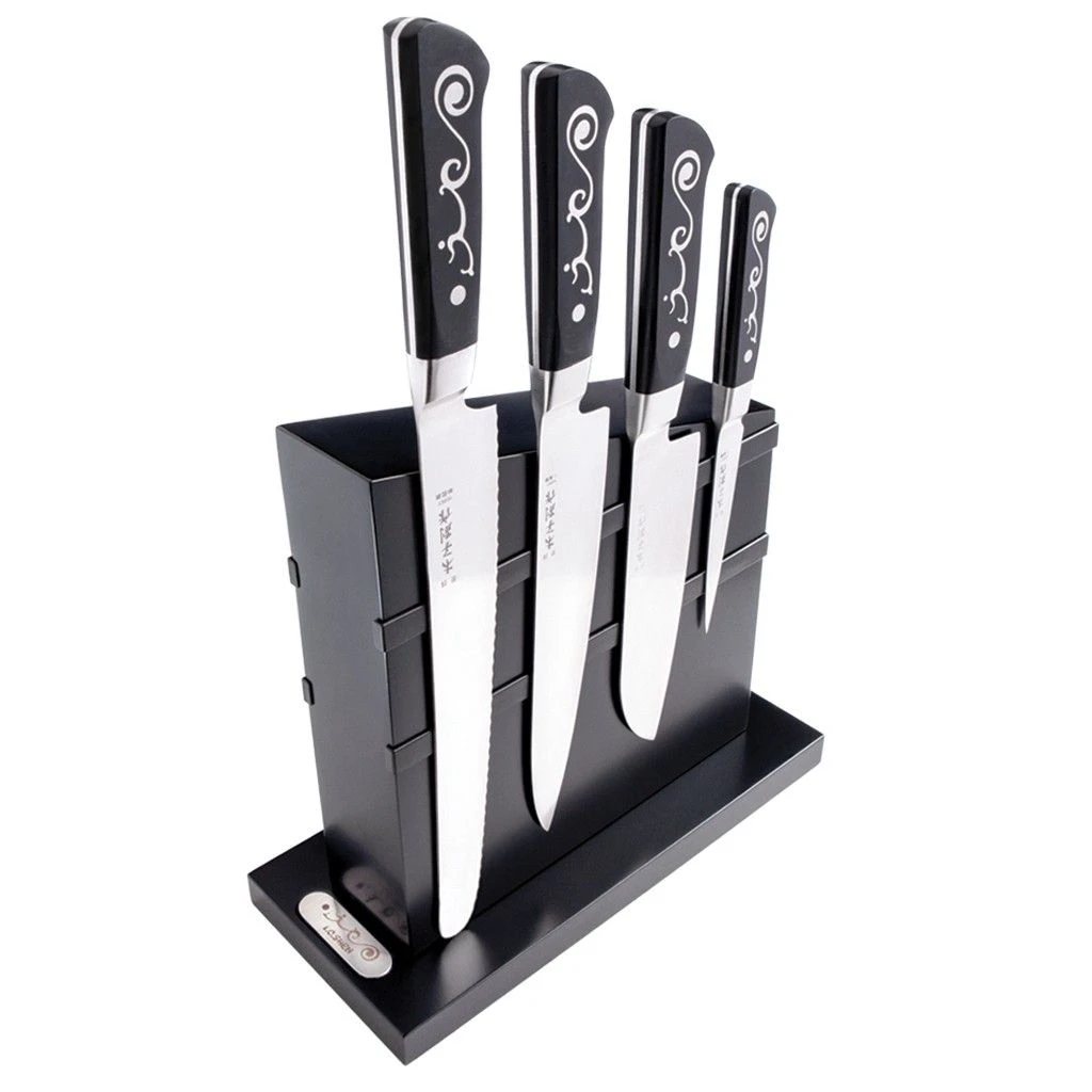 I.O.Shen 4 Piece Knife Set With Block (MT703) 3 I.O.Shen 4 Piece Knife Set With Block (MT703)