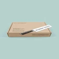 Knife Sharpening Service With DPD Delivery -KITCHEN KNIVES Shop knife box mockup