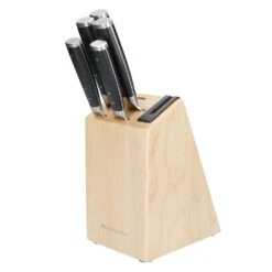 KitchenAid Gourmet 5pc Japanese Knife Block Set -KITCHEN KNIVES Shop ko5pstsnobg 1
