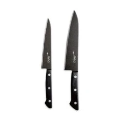 Mac Black 3 Piece Magnetic Knife Rack Set C/w 7" Cooks Knife (MAC1BNDL) -KITCHEN KNIVES Shop mac1bndl 1