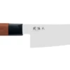Kai Seki Magoroko Red Wood 17cm Santoku Knife (KAI-MGR-0170S) -KITCHEN KNIVES Shop mgr 170s