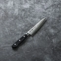 Minamoto Kotetsu 12cm Petty Knife By Yasuda Hamono (M107) -KITCHEN KNIVES Shop petty 120mm 2