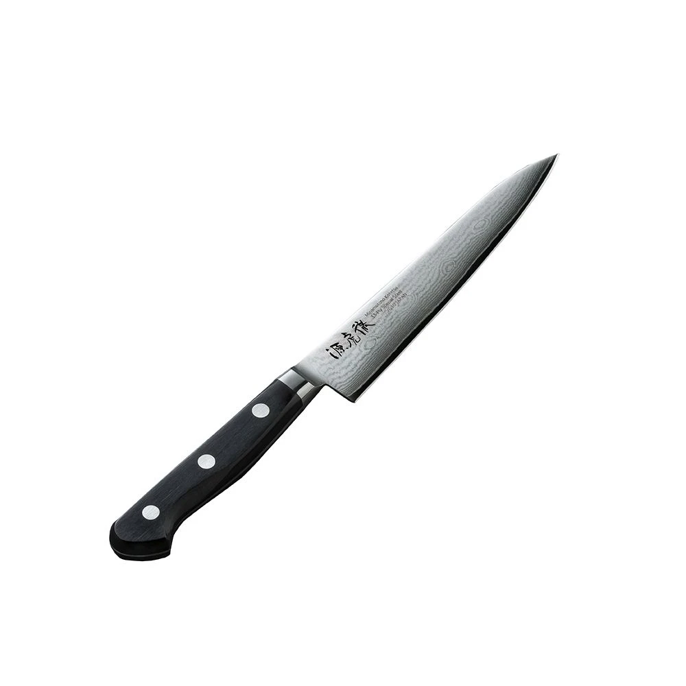 Minamoto Kotetsu 15cm Petty Knife By Yasuda Hamono (M106) 3 Minamoto Kotetsu 15cm Petty Knife By Yasuda Hamono (M106)