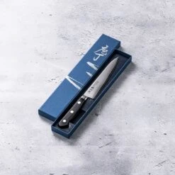 Minamoto Kotetsu 15cm Petty Knife By Yasuda Hamono (M106) 22 Minamoto Kotetsu 15cm Petty Knife By Yasuda Hamono (M106) -KITCHEN KNIVES Shop petty 150mm 3