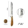 Rockingham Forge Ashwood 20cm Bread Knife -KITCHEN KNIVES Shop rf 1747 bread knife infographic