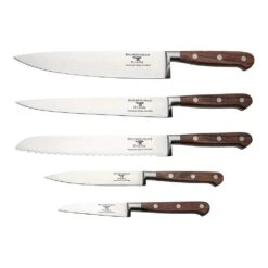 Rockingham Forge Pro Wood Series 6 Piece Knife Block Set (RF-8008/6B) -KITCHEN KNIVES Shop rf 8008 6b k