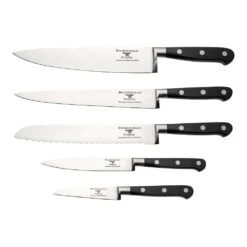 Rockingham Forge Pro Black Series 6 Piece Knife Block Set (RF-9009/6B) -KITCHEN KNIVES Shop rf 9009 6b k