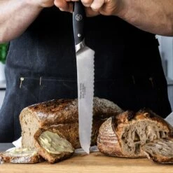 Robert Welch Professional V Bread Knife 22cm -KITCHEN KNIVES Shop rwpsa2001v professional v bread knife 22cm ps847 1