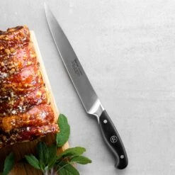 Robert Welch Professional V Carving/ Slicing Knife 22cm -KITCHEN KNIVES Shop rwpsa2011v professional v carving slicing knife 22cm ps34 1