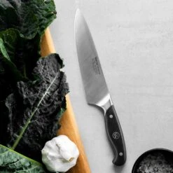 Robert Welch Professional V Cooks/ Chefs Knife 18cm -KITCHEN KNIVES Shop rwpsa2034v professional v cooks chefs knife 18cm ps28 1