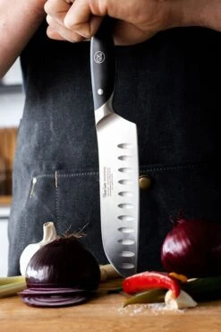 Robert Welch Professional V Santoku Knife 17cm -KITCHEN KNIVES Shop rwpsa2069v professional v santoku knife 17cm ps020 1