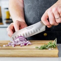 Robert Welch Professional V Santoku Knife 17cm -KITCHEN KNIVES Shop rwpsa2069v professional v santoku knife 17cm ps30
