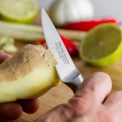 Robert Welch Professional V Vegetable/ Paring Knife 9cm -KITCHEN KNIVES Shop rwpsa2083v professional v veg paring knife ps37 squ 1