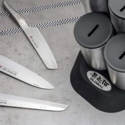 Global SAI 6 Piece Engine Knife Block Set (SAI-2020/6B) -KITCHEN KNIVES Shop sai 2020 6b 5